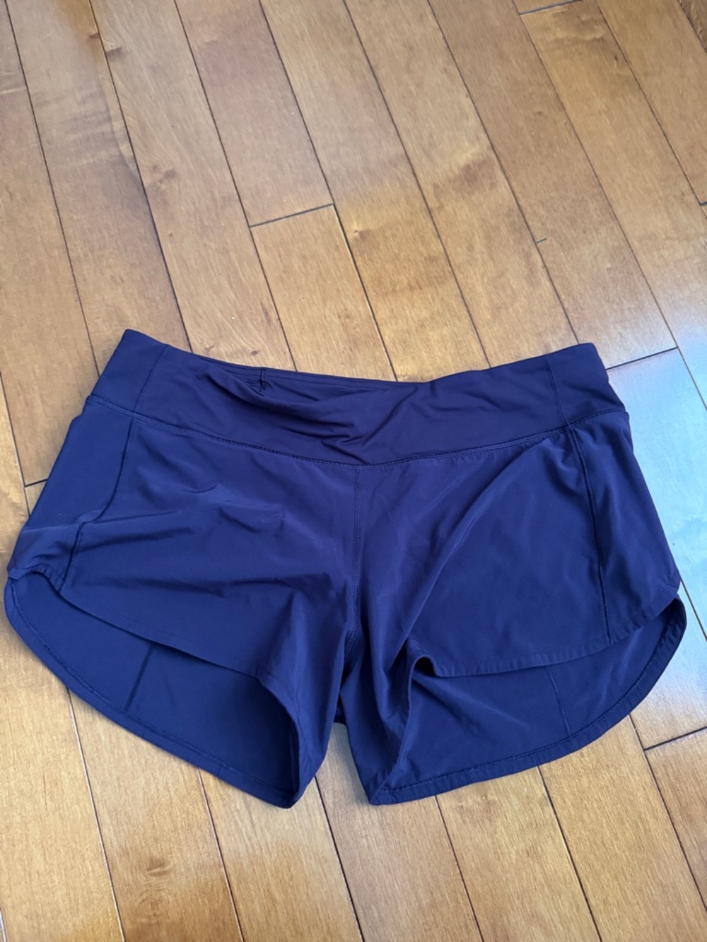 Women’s plum purple Athletic Shorts - Lightweight Performance